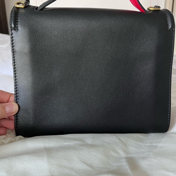 Alexander McQueen Small Double Flap Leather Shoulder Bag - Picture 10 of 16